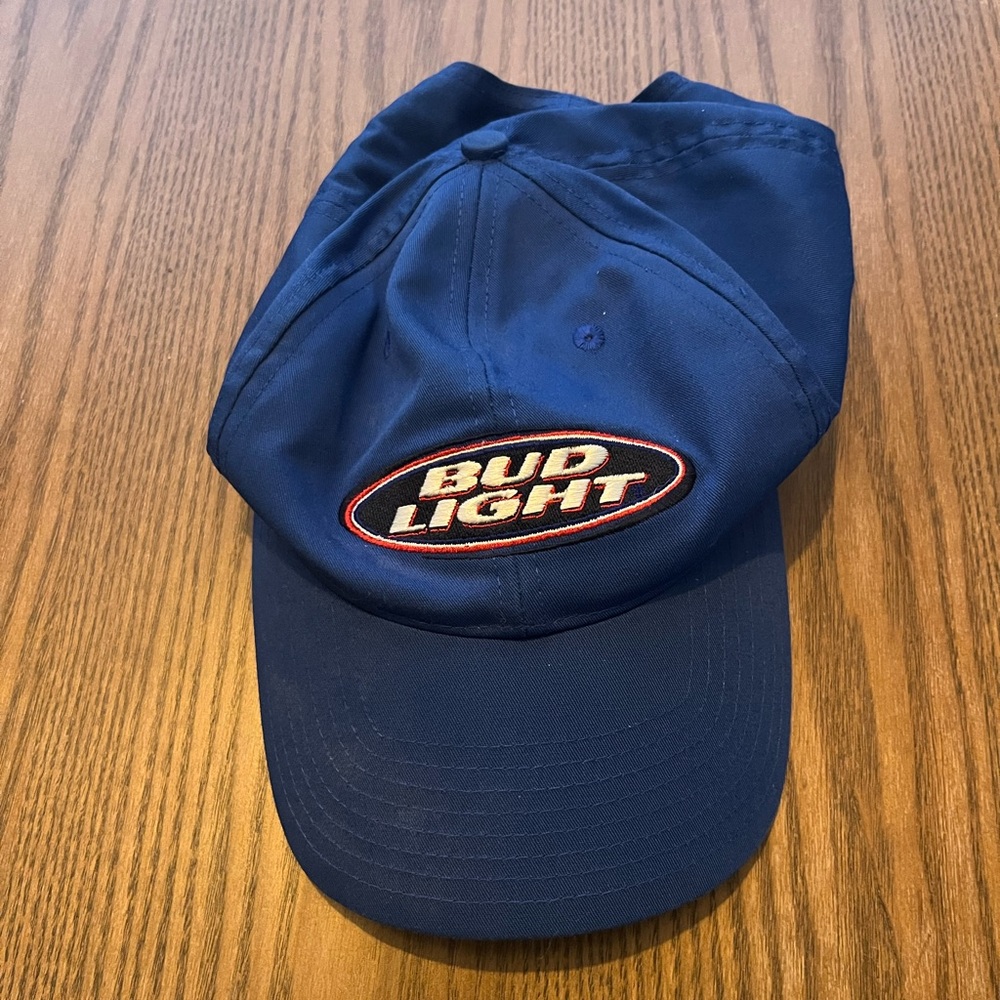 Vintage Bud Light Blue SnapBack Hat